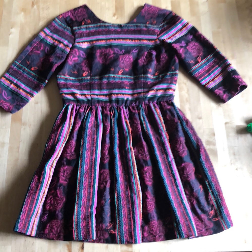 ASOS Original A Line Fitted Embroidered Dress